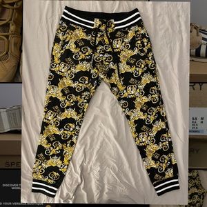 Versace Baroque Pattern Joggers - Size L